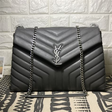 ysl silver chain bag|ysl shoulder bag collection.